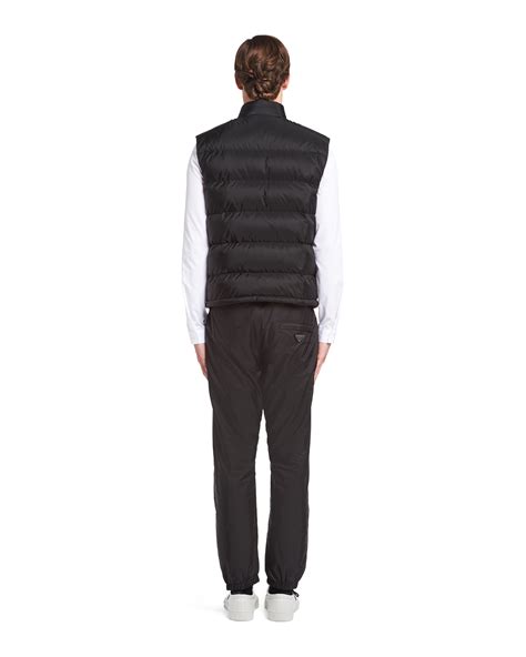 Prada sleeveless puffer jacket